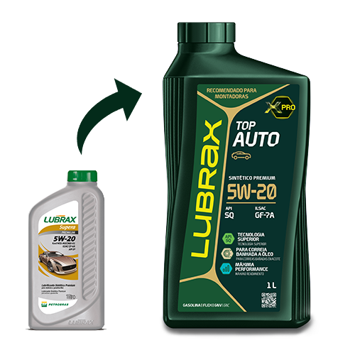 LUBRAX TOP AUTO 5W-20 SQ SINTÉTICO PREMIUM