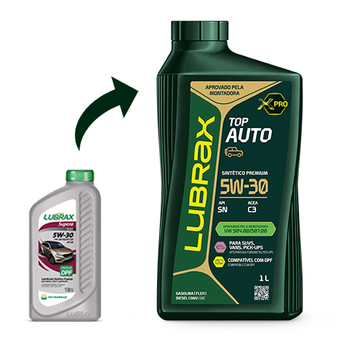 LUBRAX TOP AUTO 5W30 507.00 SINTÉTICO PREMIUM