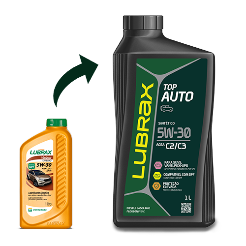 LUBRAX TOP AUTO 5W-30 C2,C3 SINTÉTICO